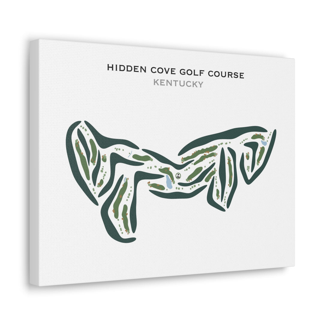 Hidden Cove Golf Course, Kentucky - Printed Golf Courses