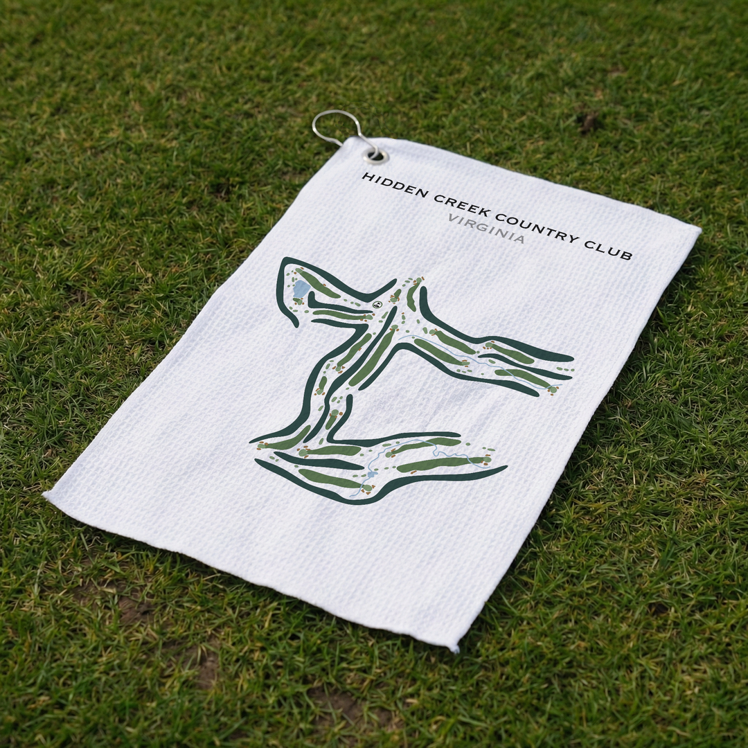 Hidden Creek Country Club, Virginia - Printed Golf Course