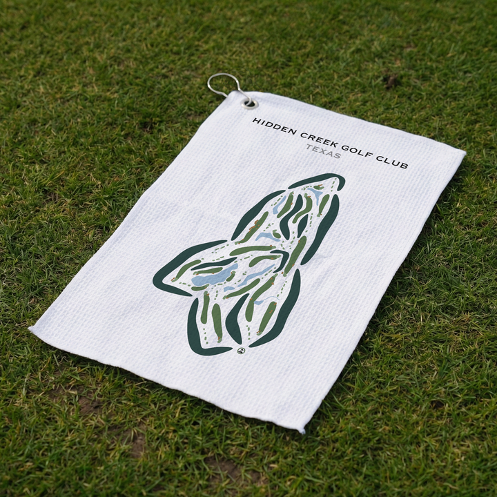 Hidden Creek Golf Club, Texas - Printed Golf Courses