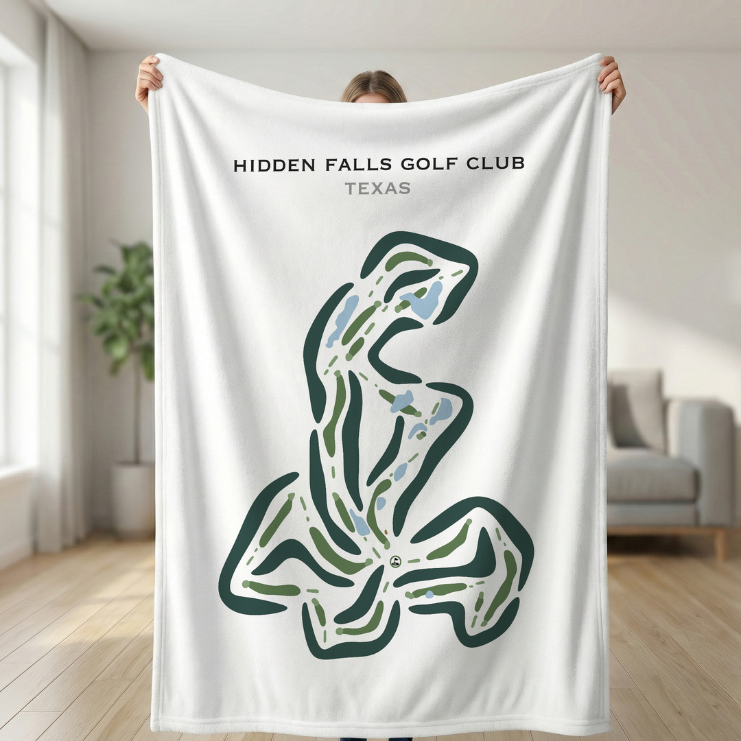 Hidden Falls Golf Club, Texas - Printed Golf Course