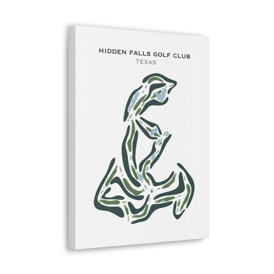 Hidden Falls Golf Club, Texas - Printed Golf Course