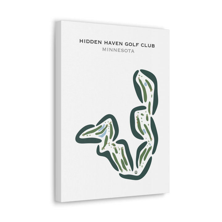 Hidden Haven Golf Club, Minnesota - Printed Golf Courses