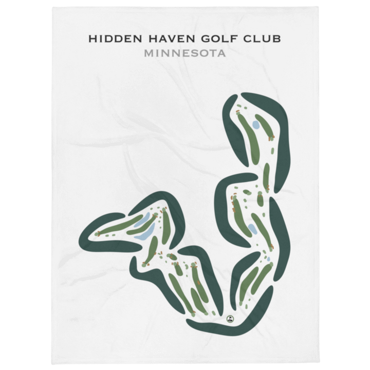 Hidden Haven Golf Club, Minnesota - Printed Golf Courses