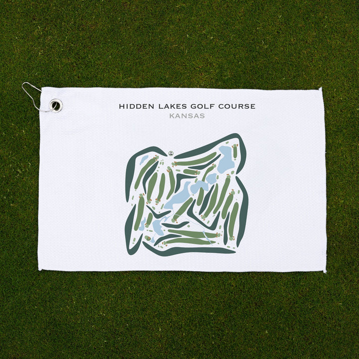 Hidden Lakes Golf Course, Kansas - Printed Golf Courses