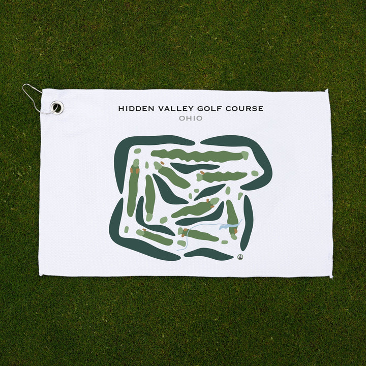 Hidden Valley Golf Course, Ohio - Printed Golf Courses