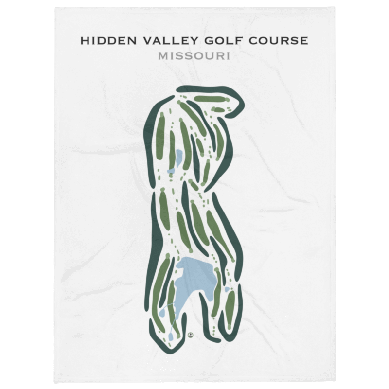 Hidden Valley Golf Course, Missouri - Printed Golf Courses