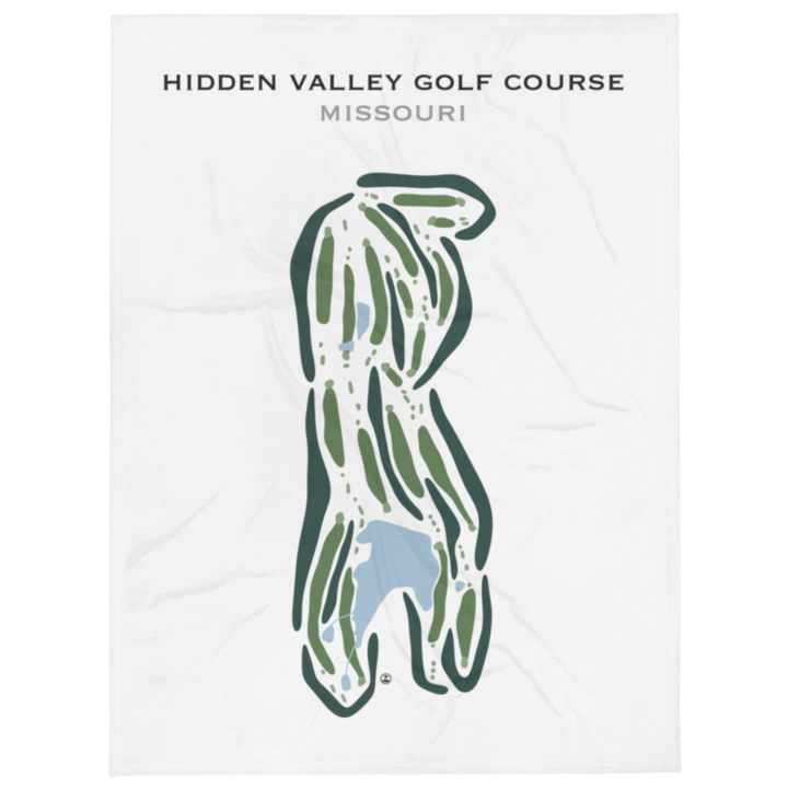 Hidden Valley Golf Course, Missouri - Printed Golf Courses