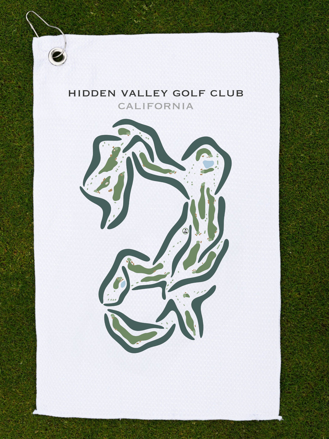 Hidden Valley Golf Club, California - Printed Golf Courses