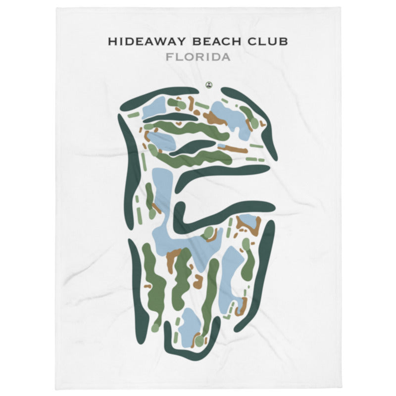 Hideaway Beach Club, Florida - Printed Golf Course