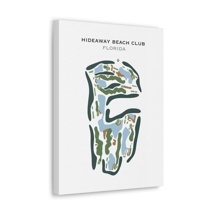 Hideaway Beach Club, Florida - Printed Golf Course