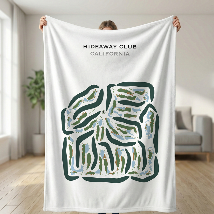 Hideaway Club, California - Printed Golf Courses