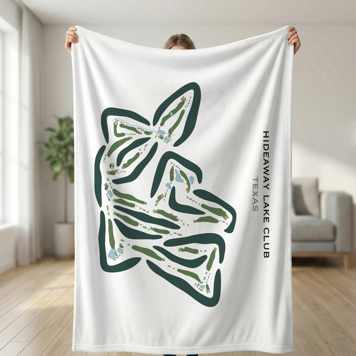 Hideaway Lake Club, Texas - Printed Golf Courses