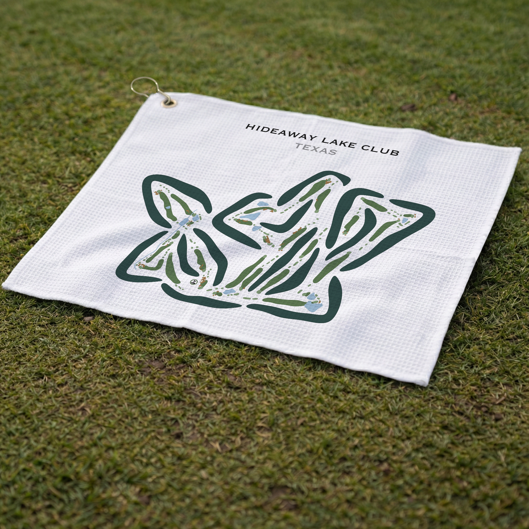 Hideaway Lake Club, Texas - Printed Golf Courses