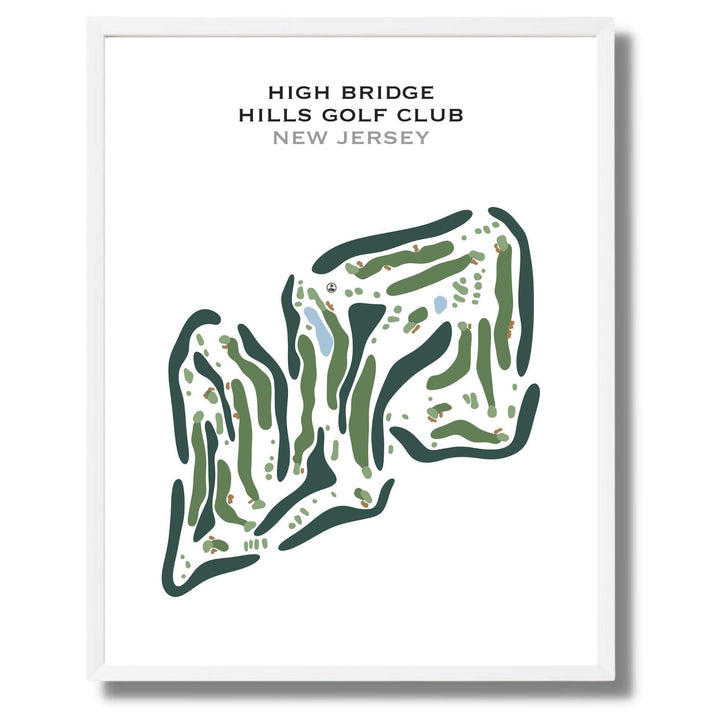 High Bridge Hills Golf Club, New Jersey - Golf Course Prints