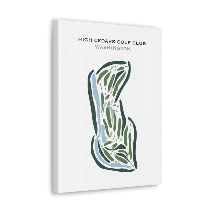 High Cedars Golf Club, Washington - Printed Golf Courses