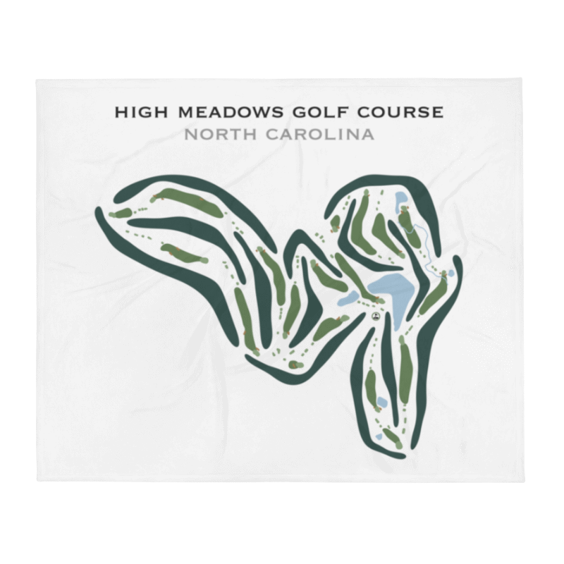 High Meadows Golf Course, North Carolina - Printed Golf Courses