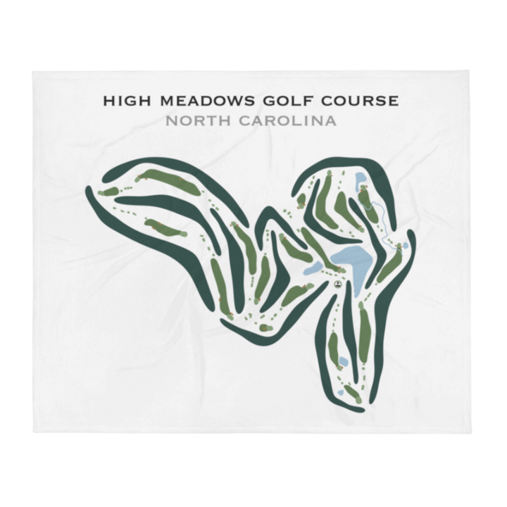 High Meadows Golf Course, North Carolina - Printed Golf Courses