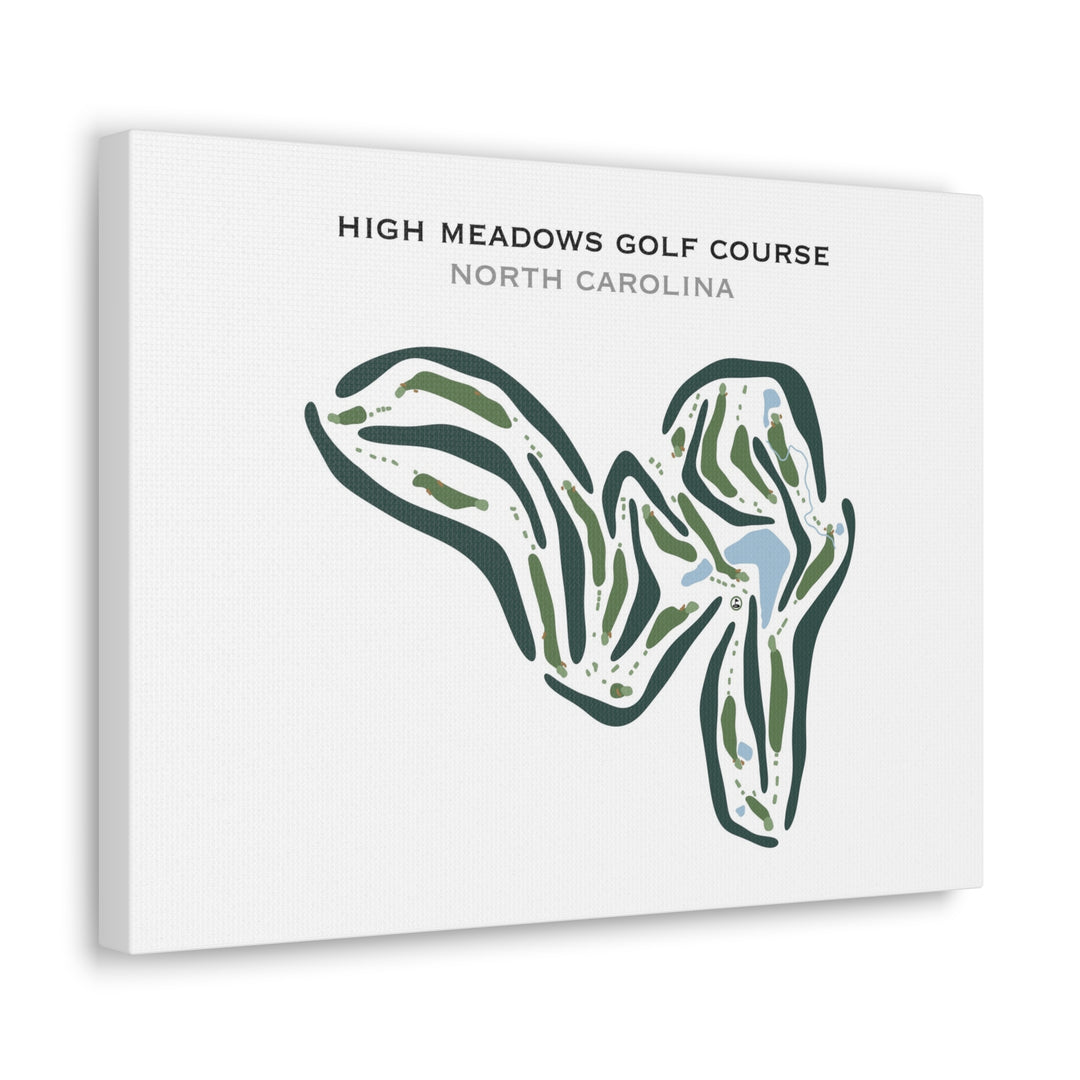 High Meadows Golf Course, North Carolina - Printed Golf Courses