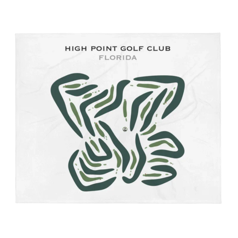 High Point Golf Club, Florida - Printed Golf Courses