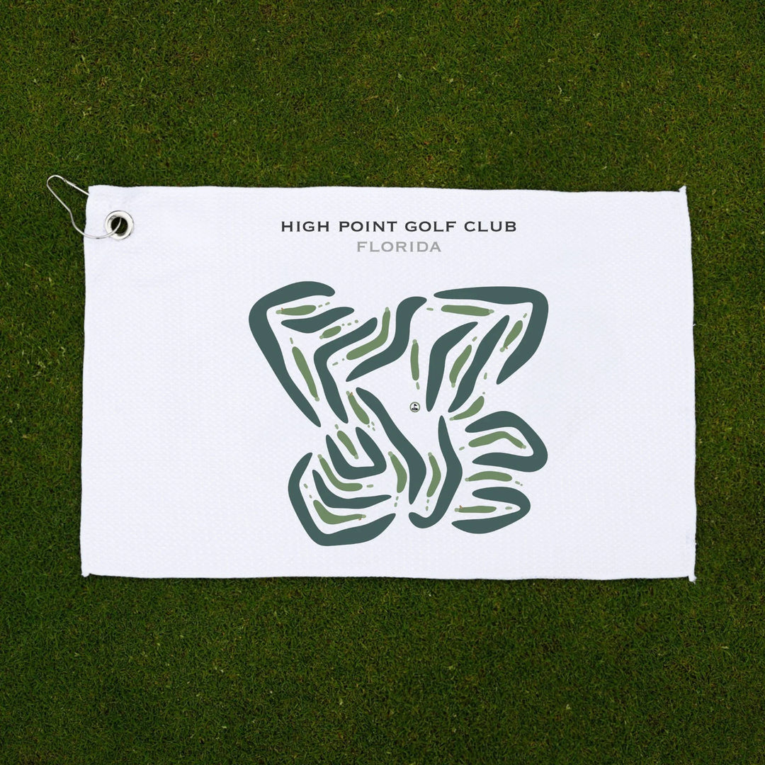 High Point Golf Club, Florida - Printed Golf Courses
