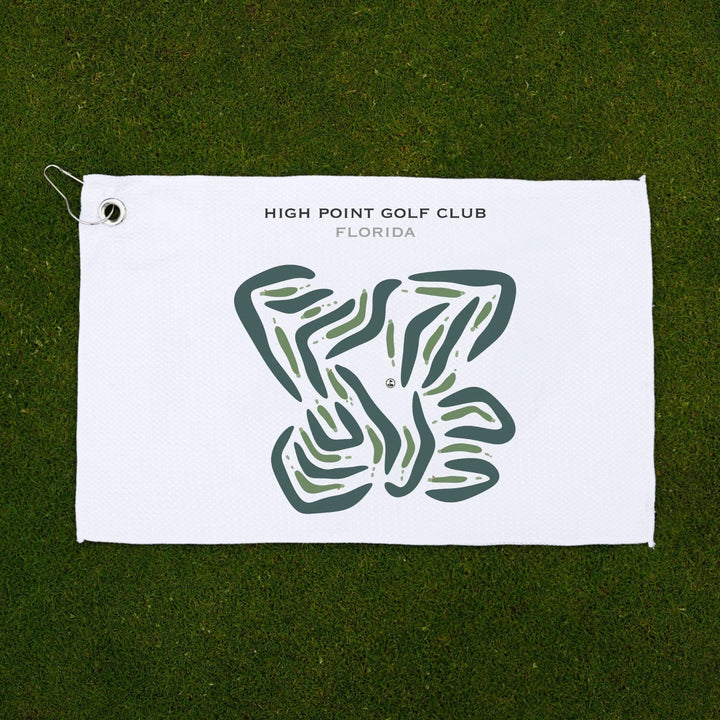 High Point Golf Club, Florida - Printed Golf Courses