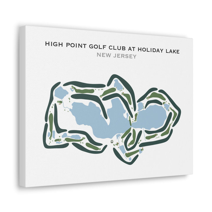 High Point Golf Club at Holiday Lake, New Jersey - Printed Golf Courses