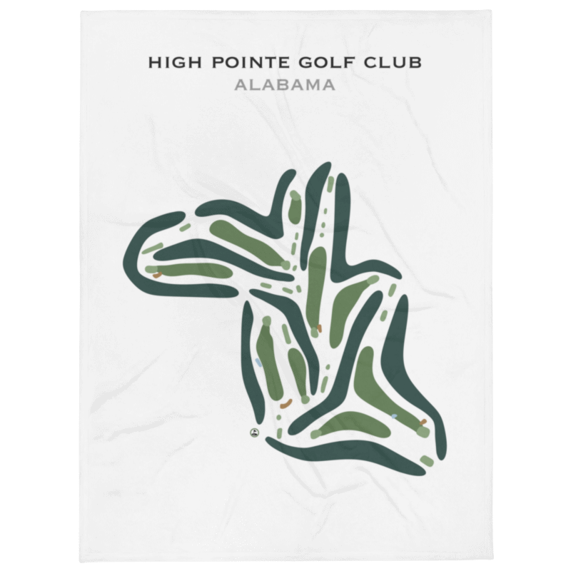 High Pointe Golf Club, Alabama - Printed Golf Courses