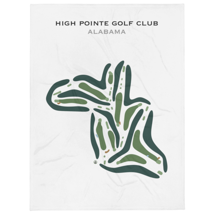 High Pointe Golf Club, Alabama - Printed Golf Courses