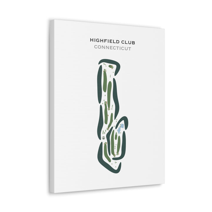 Highfield Club, Connecticut - Printed Golf Courses
