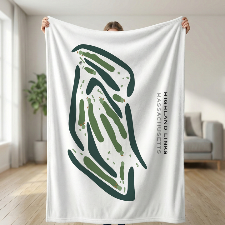 Highland Links, Massachusetts - Printed Golf Courses