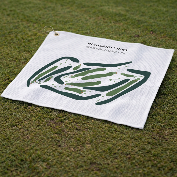 Highland Links, Massachusetts - Printed Golf Courses