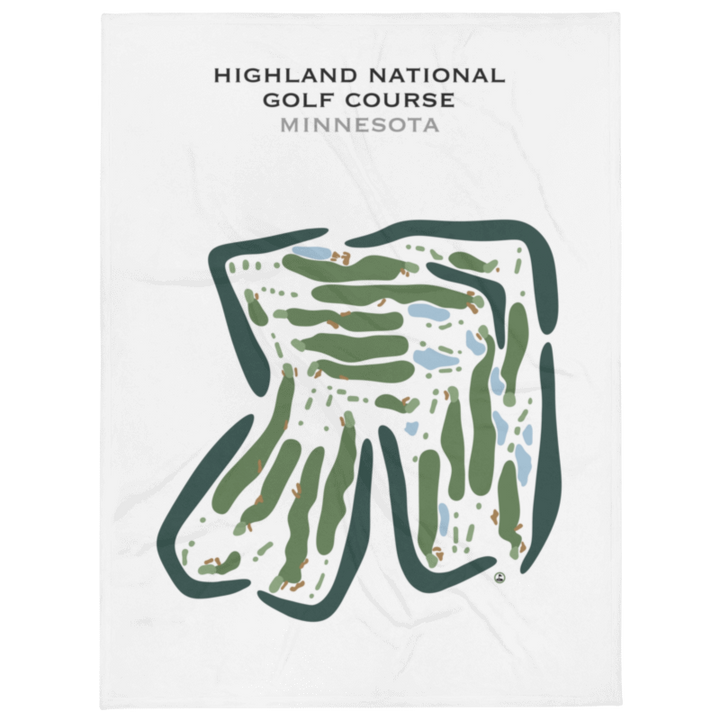 Highland National Golf Course, Minnesota - Printed Golf Courses