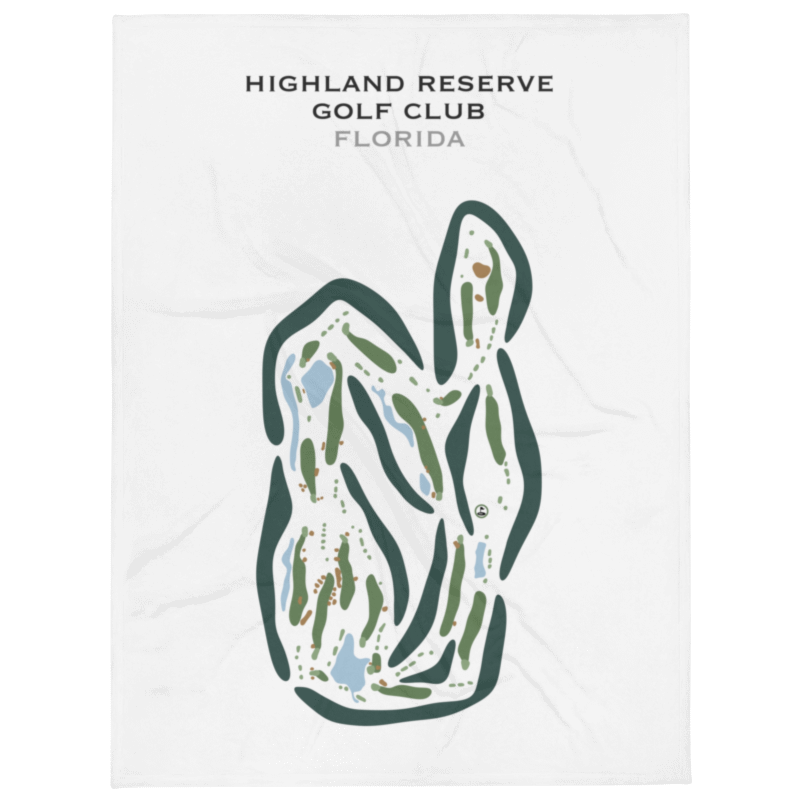 Highlands Reserve Golf Club, Florida - Printed Golf Courses