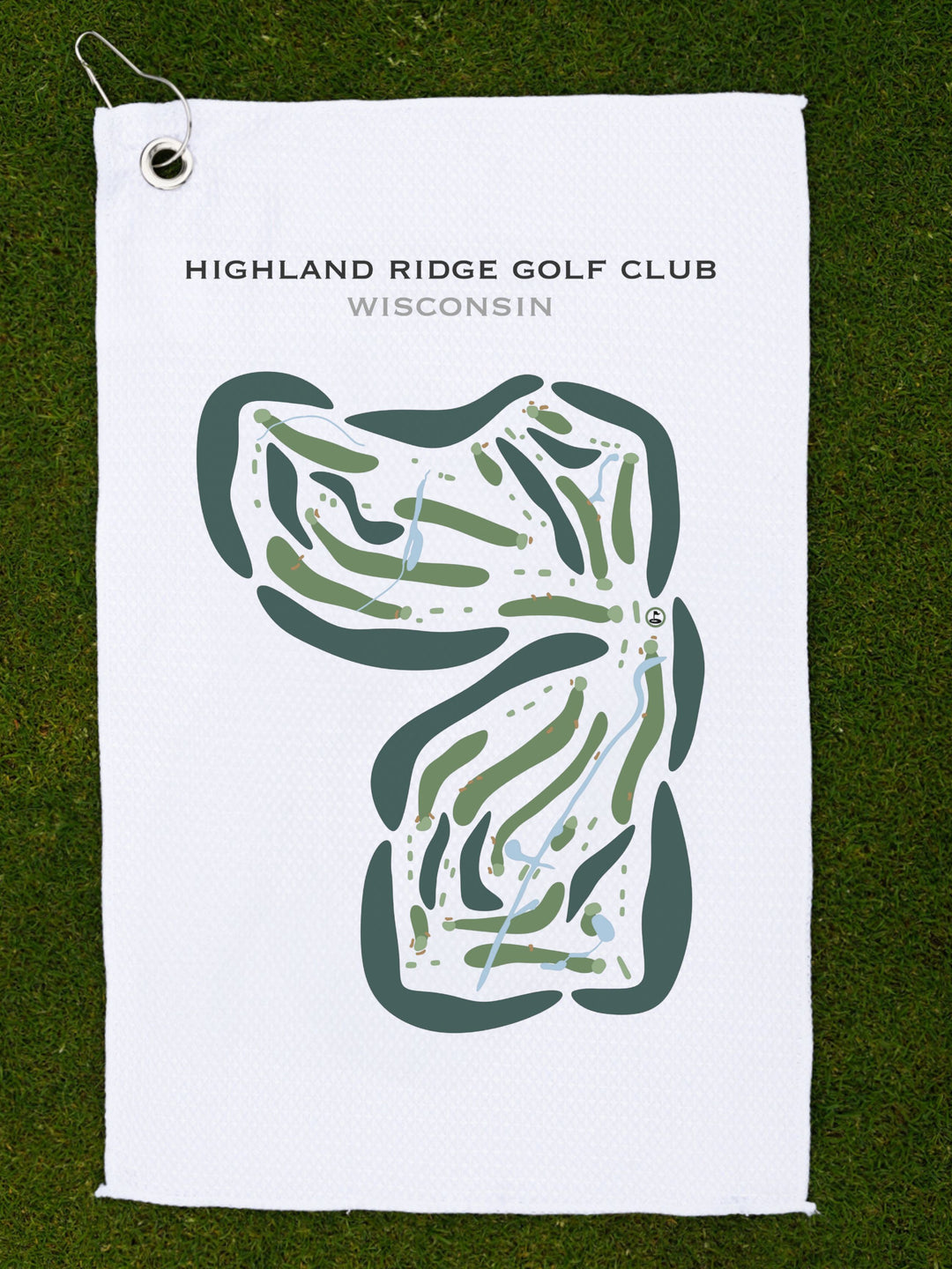 Highland Ridge Golf Club, Wisconsin - Printed Golf Courses