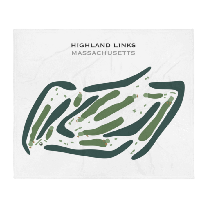 Highland Links, Massachusetts - Printed Golf Courses