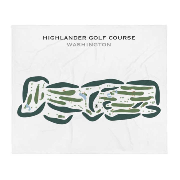Highlander Golf Course, Washington - Printed Golf Courses