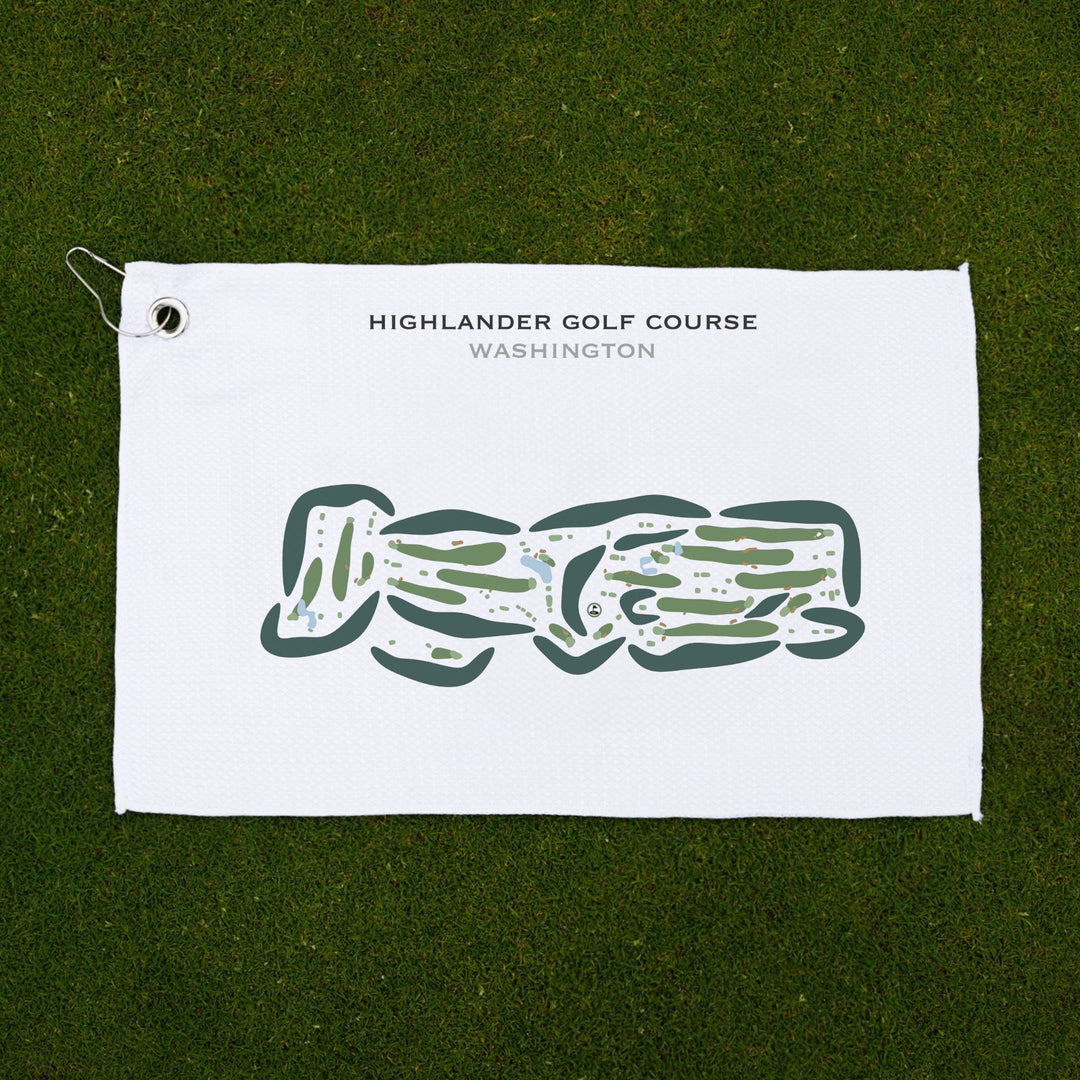 Highlander Golf Course, Washington - Printed Golf Courses