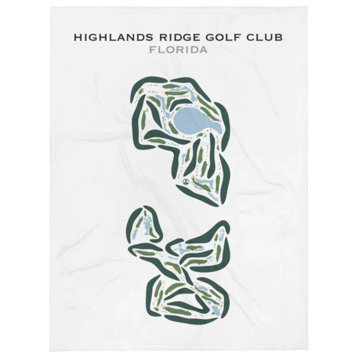 Highlands Ridge Golf Club, Florida - Printed Golf Courses