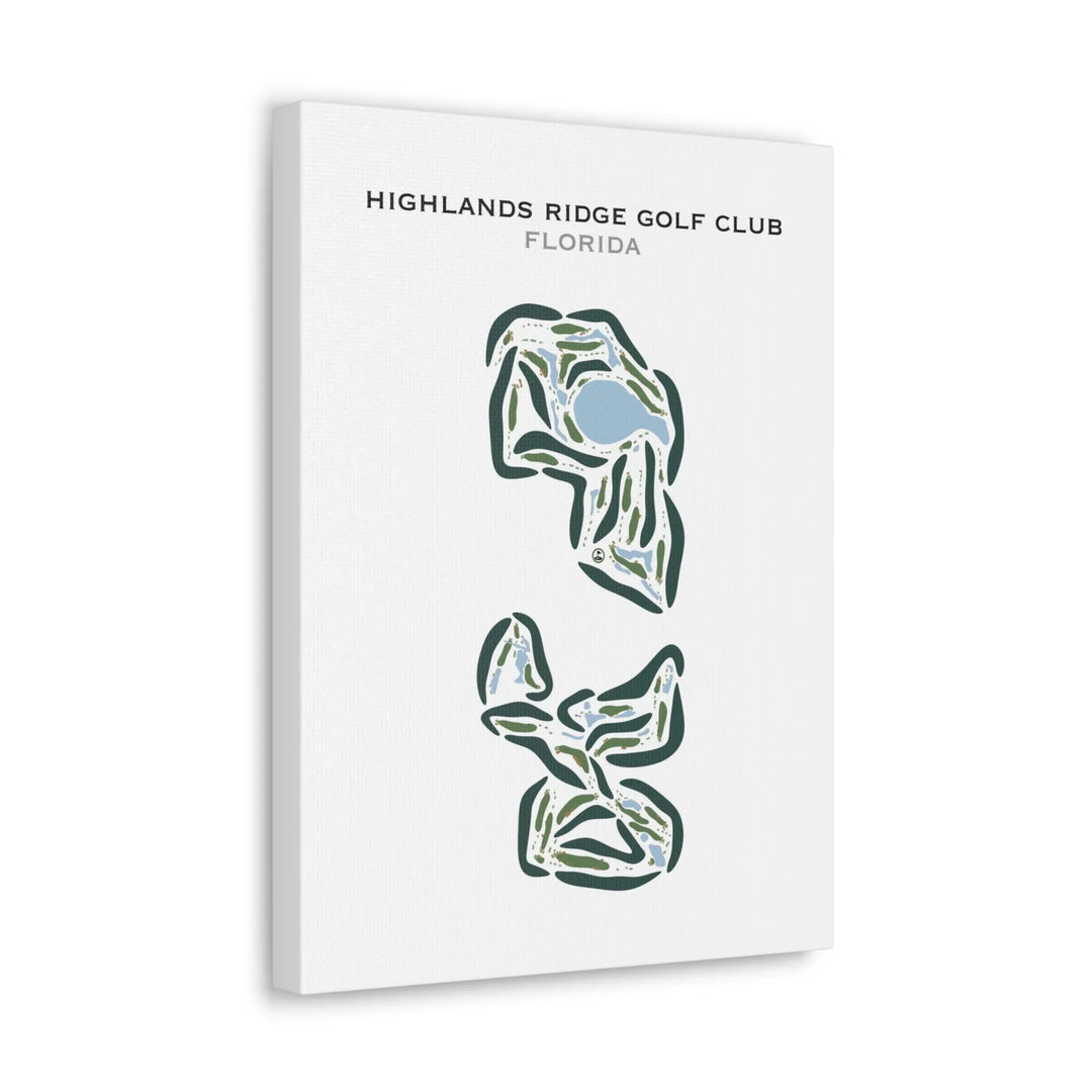 Highlands Ridge Golf Club, Florida - Printed Golf Courses