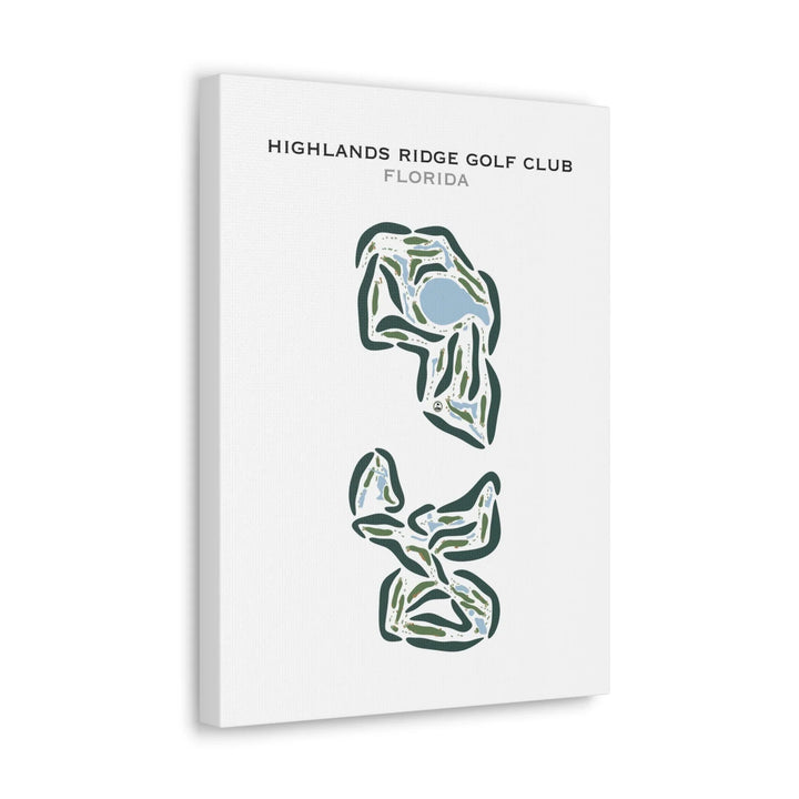 Highlands Ridge Golf Club, Florida - Printed Golf Courses