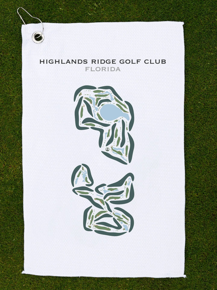 Highlands Ridge Golf Club, Florida - Printed Golf Courses