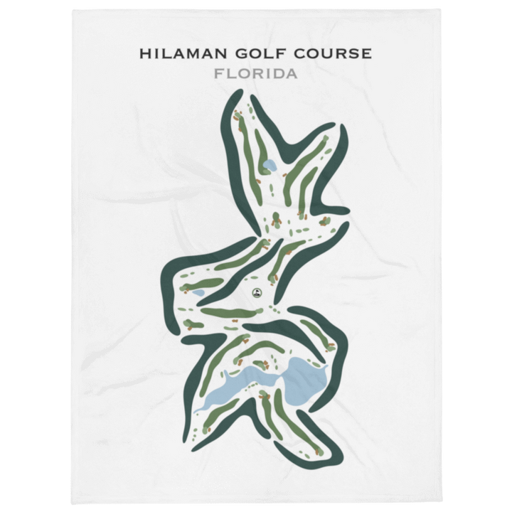 Hilaman Golf Course, Florida - Printed Golf Courses