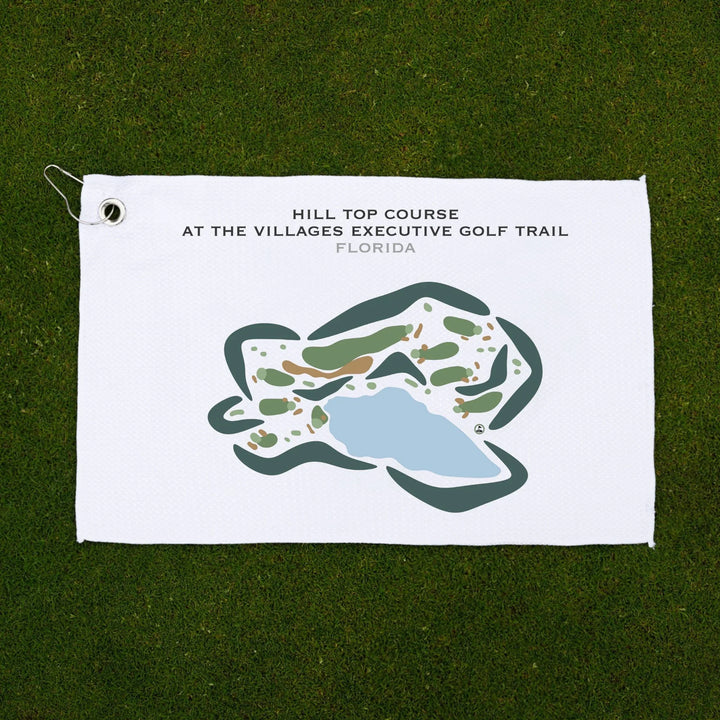 Hill Top Course at The Villages Executive Golf Trail, Florida - Printed Golf Courses