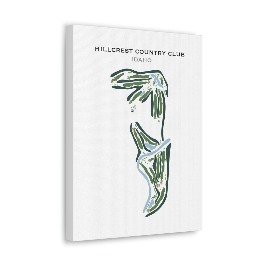 Hillcrest Country Club, Idaho - Printed Golf Courses - Golf Course Prints