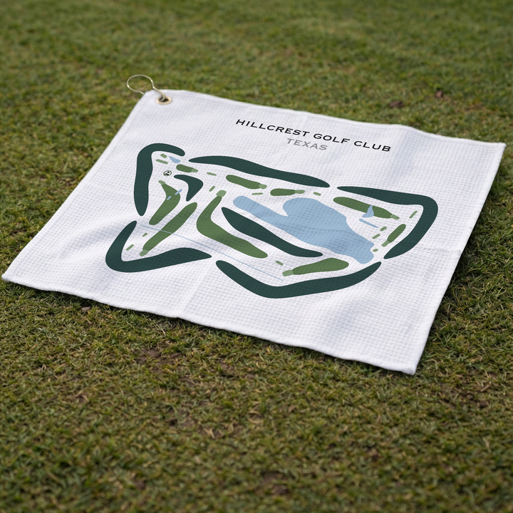Hillcrest Golf Club, Texas - Printed Golf Courses