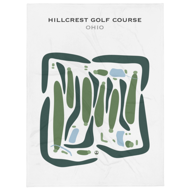 Hillcrest Golf Course, Ohio - Printed Golf Courses