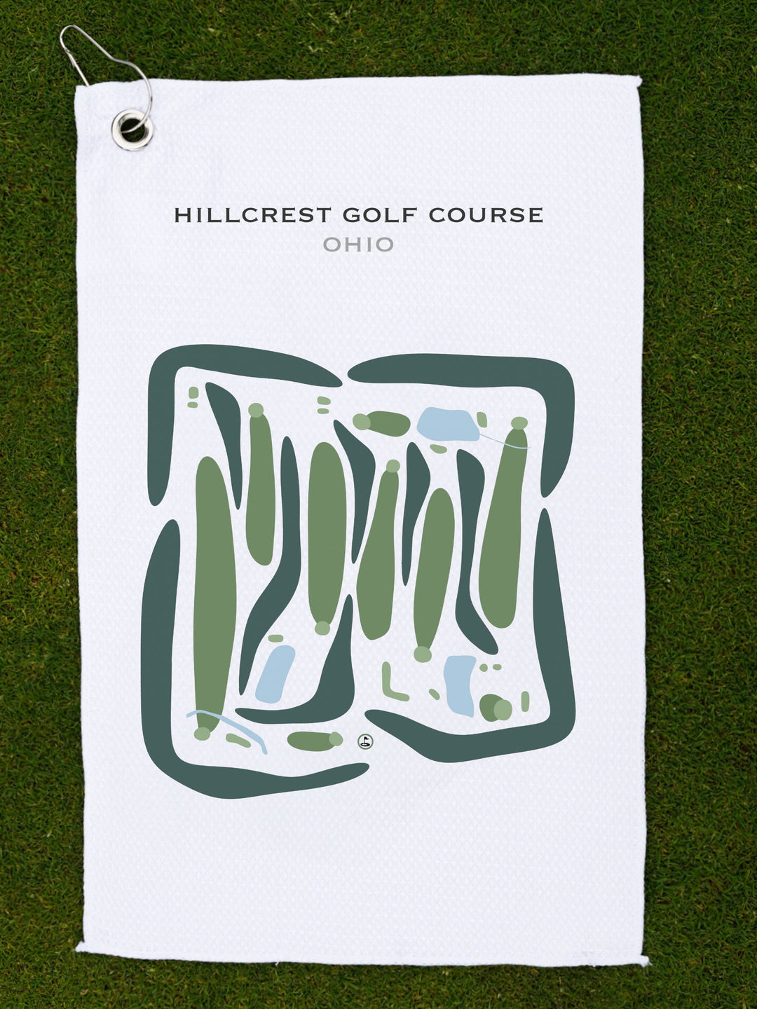 Hillcrest Golf Course, Ohio - Printed Golf Courses