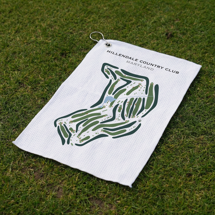 Hillendale Country Club, Maryland - Printed Golf Course