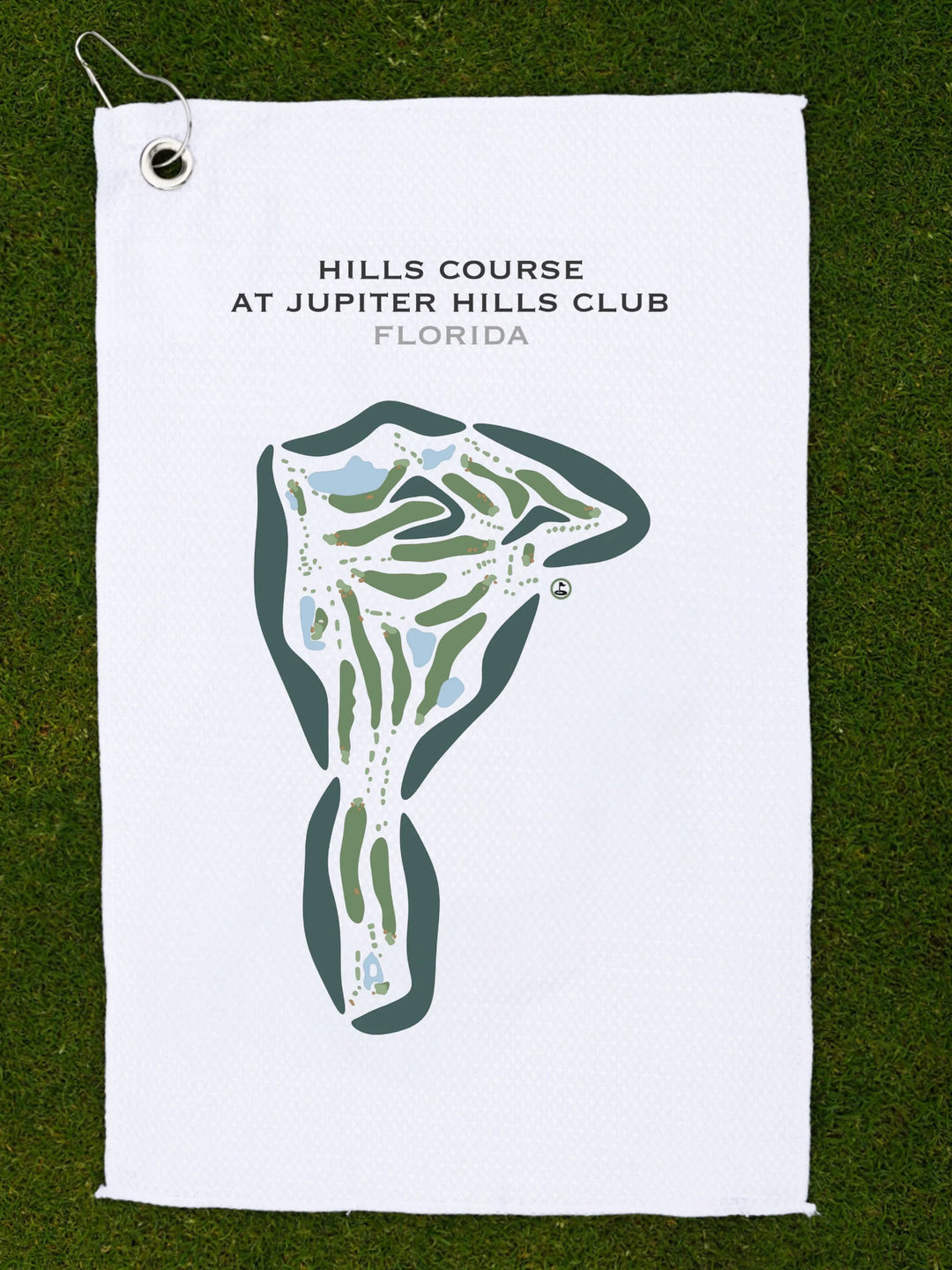 Hills Course at Jupiter Hills Club, Florida - Printed Golf Courses