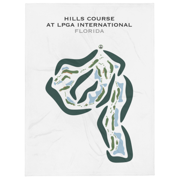 LPGA International - Hills Course, Florida - Printed Golf Courses